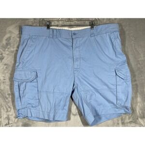 Polo Ralph Lauren Mens 48 Light Blue Classic Chino Cotton Cargo Shorts